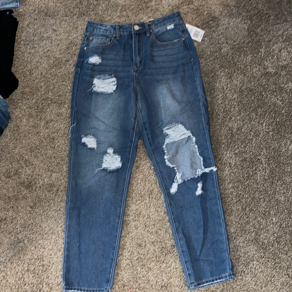 Indigo Rein Super High Rise Jeans